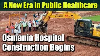 A New Era in Public Healthcare: Osmania Hospital Construction Begins | Megha Engineering