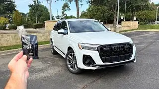 Audi Q7 45 2026 года &mdash; лучший роскошный внедорожник для ежедневной езды