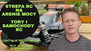 Auta RC - przedstawienie strefy aut Zdalnie Sterowanych (RC) Areny Mocy. Tuż pod Krakowem