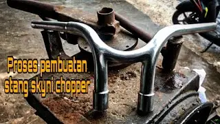 Proses pembuatan stang z bar Handmade @SAMCUSTOM