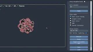 3D Cellular Automata Showcase | Rust | WGPU