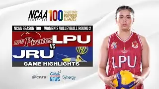 LPU vs. JRU (Women's Volleyball Highlights) | NCAA Season 100