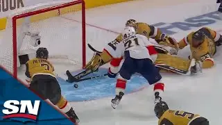 Golden Knights' Adin Hill Pulls Off Sensational Stick Save To Rob Panthers' Nick Cousins