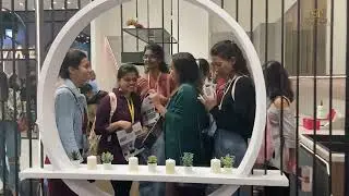 ACE EXHIBITION 2023 || ENVISAGE INTERIOR DESIGN STUDENTS EXPLORE || TOP INTERIOR DESIGN INSTITUTION
