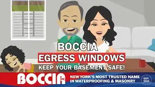 Keep your New York basement safe with Boccia Basement Egress Windows