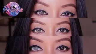 TTDEye Contacts on Brown Eyes Review & Try-On