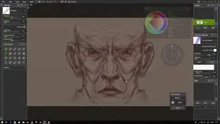 Artrage 5 - Practice Sketch Using Soft Pencil Tool