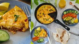 Как сделать фриттату | Идеи здорового завтрака | Рецепт вкусного завтрака