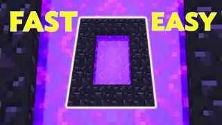 Как построить портал в Нижний мир/Советы и хитрости! (Minecraft)