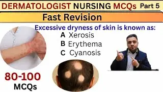 Part 5: skin related important Nursing MCQ 2026