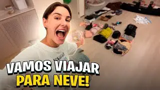ARRUMANDO AS MALAS PARA A NEVE! Viagem em família com bebê e crianças | Amanda Lunelli