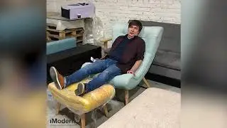 Кресло с оттоманкой Dolce Vita, обзор кресла с оттоманкой