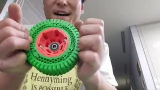 Airless Honeycomb TPU Tires for Electric Skateboards!  3D printed.