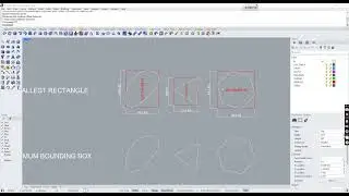 Rhino3D Smallest Rectangle Vs Minimum BoundingBox