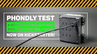 Phondly Test: a rechargeable battery for LEGO Control+ hubs [KICKSTARTER]