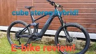 Cube stereo 160 hybrid 625sl E-bike review