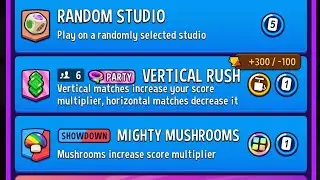 Party rumble vertical rush blow em up & show down multiplier mushroom today match masters gameplay