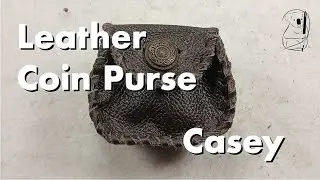 Whip Stitch Extra &ndash; Casey &ndash; Leather Coin Purse