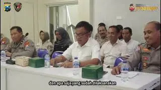 Anev Sitkamtibmas Mingguan Polres Ngawi Kapolres Ngawi AKBP Dwiasi Wiyatputera, S.H., S.I.K., M.H.