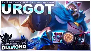 THIS PLAYSTYLE IS GETTING NERFED... URGOT! | League of Legends