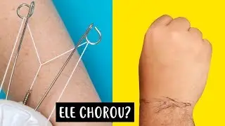 TESTEI PRODUTOS ESTRANHOS DE DEPILAR NO MEU MARIDO