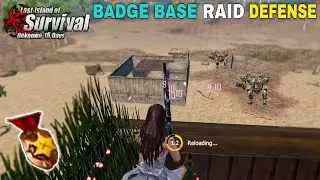 BADGE BASE ONLINE RAID DEFENSE | LAST DAY RULES SURVIVAL GAMEPLAY #lios