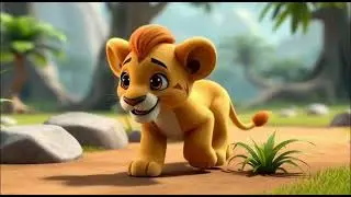 Jungle Dance Party Song 🐘🦁 | Fun Animal Dance Cartoon for Kids | 3D Animated Hindi Rhymes