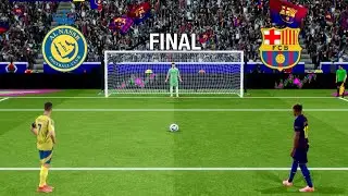 FC Barcelona vs AL Nassr Full Penalty Shootout | FCB vs NSR | eFootball