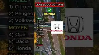 QUIZ LOGO VOITURE 🚗 | Reconnais-tu ces marques automobiles ?
