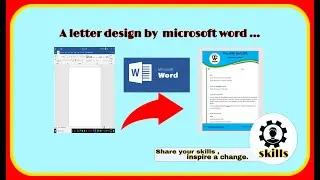how to make letter head in word,/microsoft word letter design/letter design