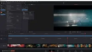extract color palette from videos - davinci resolve