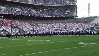 Penn State Blue Band Pregame - Fanfare and Downfield