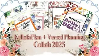 KellofaPlan & Versed Planning Collab 2025 (Sticker Books)