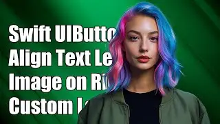 Swift UIButton: Align Text Left and Image Right for Custom Layout