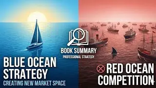 Blue Ocean Strategy Book by Ren&eacute;e Mauborgne and W. Chan Kim || Hindi Book  Summary 