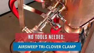 No Tools Needed: AirSweep Tri - Clover Clamp