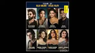 Team Of Allu Arjun - Atlee Film #shorts #trending #viral #mustaheed knowledge channel