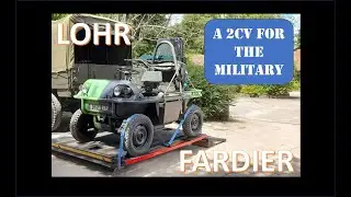 Военная модификация 2CV. Военная машина десантников. Lohr Fardier. Бывшая военная машина.