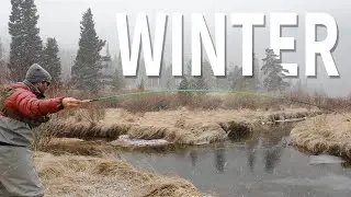 Surprising Snowy Day Tenkara Fishing Rocky Mountain National Park