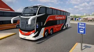 World Bus Driving Simulator| Android Game| Offroad Route| Gameplay 1