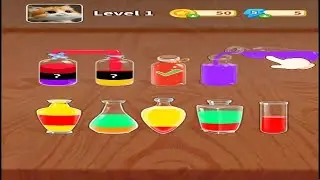 Just Pour! &ndash; Perfect Liquid Puzzle Gameplay (Android/iOS) | Qore Gameplay