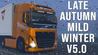 ETS2 1.46 NEW Late Autumn/Mild Winter v5.0 I ProMods 2.63 [2279] EURO TRUCK SIMULATOR 2