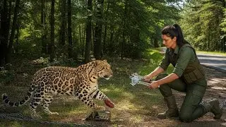 Wildlife Rescue: Incredible Effort To Rescue Leopard From Jaw Trap!