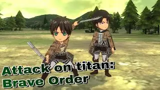 AKU MENCOBA BERMAIN GAME ANIME AOT - Attack on Titan: Brave Order #1