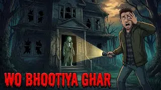वो भूतिया घर | Chalawa Hindi Horror Story | Bhutiya Cartoon Daravani Story | Shadow Secrets