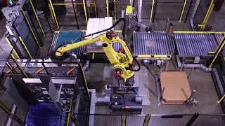 Robotic Stack and Wrap Palletizing System - Kaufman Engineered Systems