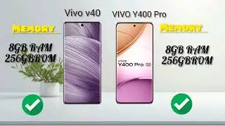 Vivo v40 vs vivo y400 comparison video|| camera test ||memory test || battery 🔋 test