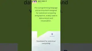R language interesting facts | Very Easy IT |  #easy #programming  #interestingfacts #rlanguage