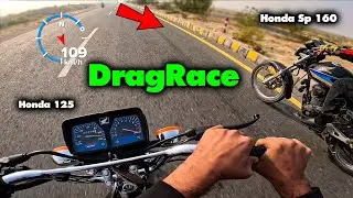 Honda sp160 vs CG125 2026 vs SP160 Drag Race | Top Speed Test cg150