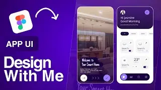 Design App UI with me | Figma Tutorial #figma #tutorial #ui